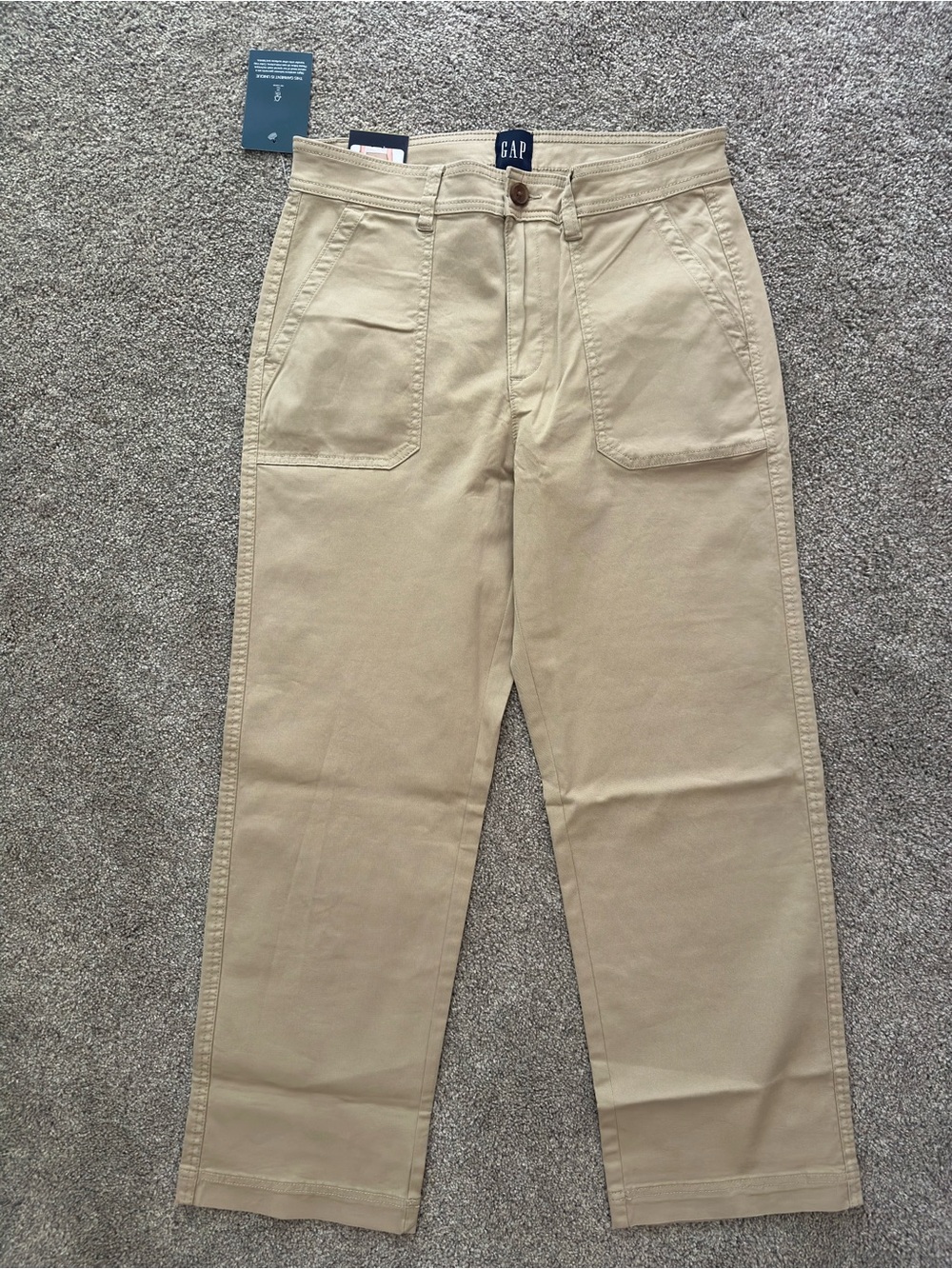 Gap NWT Women’s Ankle Trouser Size 6 Tan